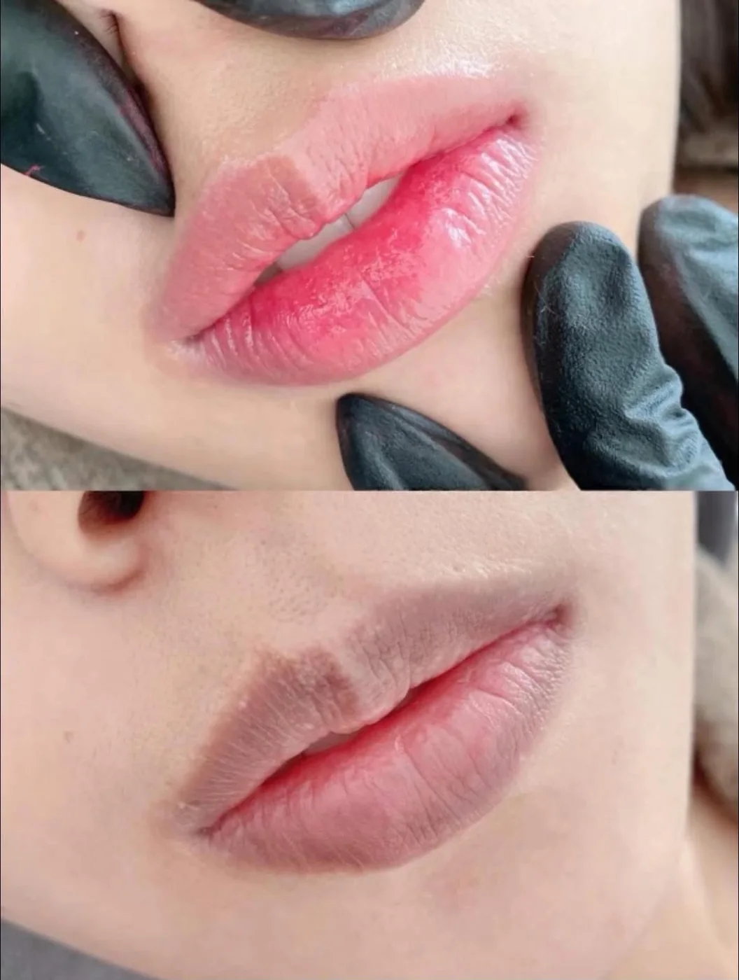 Lip Blush Before & After