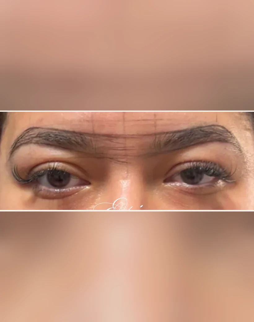 After: Ombré Brows