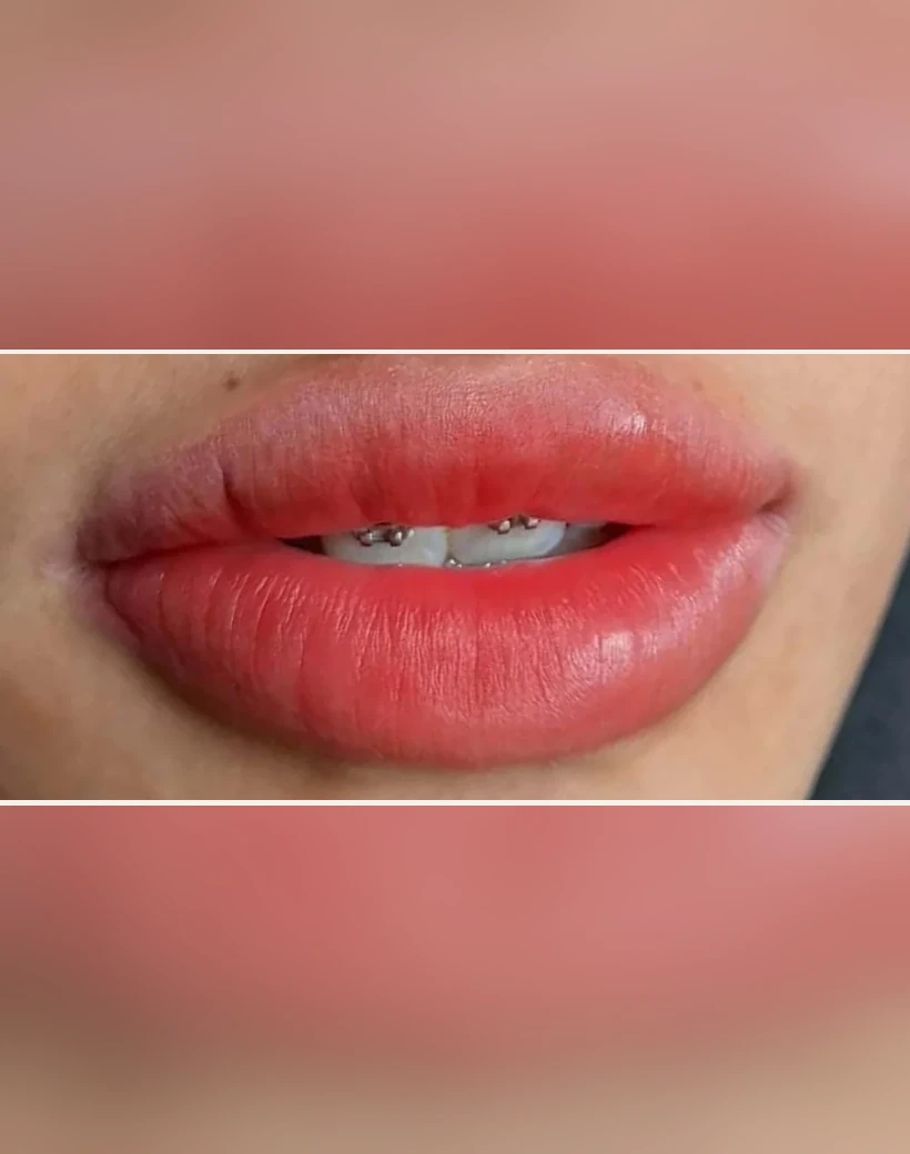 After: Lip Color Transformation